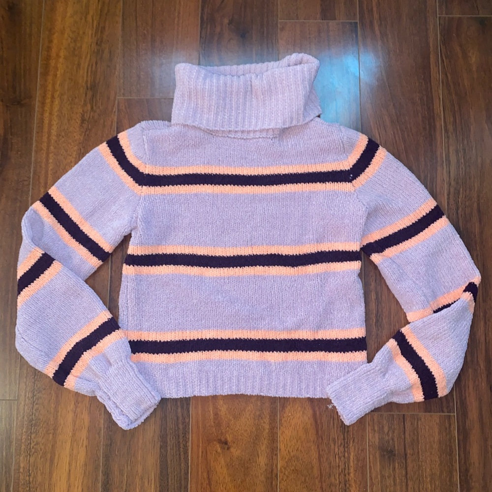 Womens Wild Fable Knitted Turtle Neck Crop Top